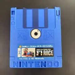ディスクゲーム　ファミコングランプリ　F1レース