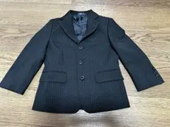 黒 ストライプ ジャケット キッズ 100cm