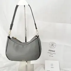 russet ラシット　ショルダーバッグ　ワンショルダー　レザー　ハーフムーン