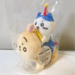 ちいかわらんど　ちいかわ　ぴーぽぽぬいぐるみ　ハチワレ