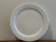 【クララ】【コーディアル/パレット/ホワイト】24㎝プレート２枚セット クララ様専用】【コーディアル/パレット/ホワイト】24㎝プレート2枚