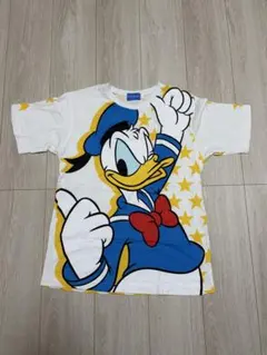 ディズニーリゾート　ドナルド　TシャツM