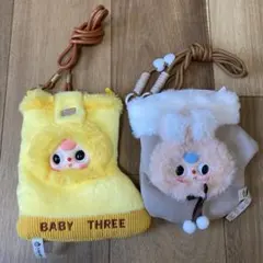 Baby Three スマホショルダー　2点セット