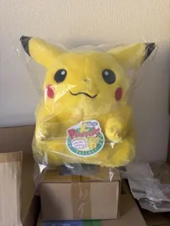 【新品】ポケモン　おかえり！ピカチュウ 1/1 ぬいぐるみ タカラトミー