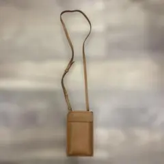 スマホショルダー_バッグ_ブラウン_