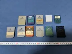 PS2/プレステ/ゲームキューブ等メモリーカード 11個