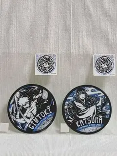 銀魂 B-SIDE LABEL ステッカー 坂田銀時 桂小太郎
