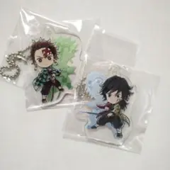 炭治郎　富岡　アクリルチャーム　鬼滅の刃　一番くじ