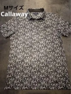 ​Callaway 総柄ポロシャツ メンズ Mサイズ ゴルフウェアのサムネイル