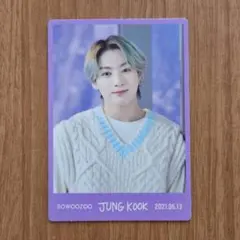 ④ BTS SOWOOZOO メッセージカード ジョングクミニフォト ソウジュ