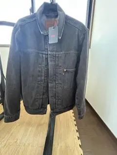 &*E様 Levi's ブラック デニムジャケット M 新品未使用　1stモデル