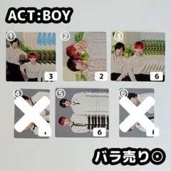 ボムギュ ヨンジュン ユニット TXT ACT:BOY ミニフォト