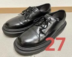 チャンキーソールプレーントゥシューズ UNDERCOVER