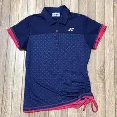 YONEX ウェア ブルードット柄 レディース Sサイズ