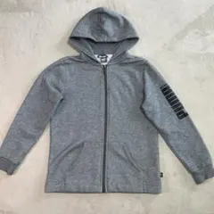 PUMA プーマ パーカー キッズ 150 グレー
