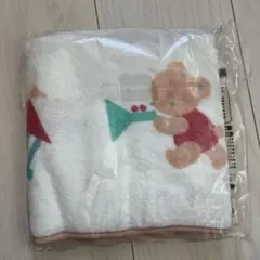 ■非売品・新品未開封■ファミリア　フード付きベビーバスタオル　綿100%