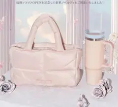 Darichノベルティ ラバーロゴパファーバッグ タンブラー新品未使用♡