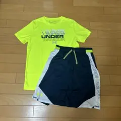 【UNDER ARMOUR】150160YXL 2点セット (Tシャツ・パンツ)