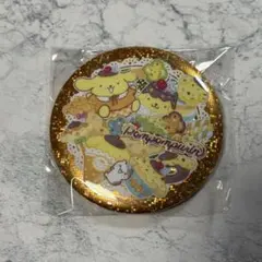 サンリオキャラクターズ/キラキラBIG缶バッジ ポムポムプリン 新品未開封