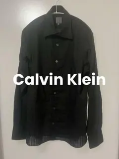 Calvin Klein 黒 長袖シャツ
