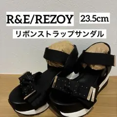 【訳あり】REZOY/リボンストラップ/スニーカーソールサンダル/23.5cmのサムネイル