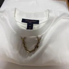 LOUIS VUITTON チェーン付き Tシャツ ホワイト Mのサムネイル