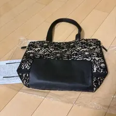 【美品】カバーマーク　オリジナルレースデザインバッグ　トートバッグ　鞄　非売品