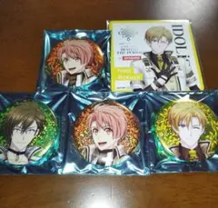 ムビナナ アイナナ 缶バッジ コースター ピタゴラセット