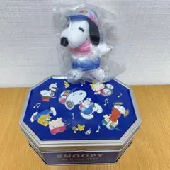 銀座三越　青山デカーボ　スヌーピー　ぬいぐるみ入りクッキー　スヌーピー缶