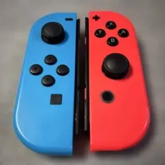 【美品純正完動品】Nintendo Switch ジョイコン 青と赤④