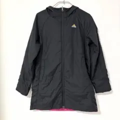 美品　アディダス　リバーシブル　ダウンジャケット　ベンチコート