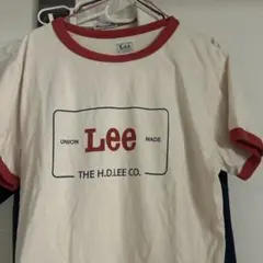 Lee リンガーTシャツ ホワイト レッド Mサイズのサムネイル