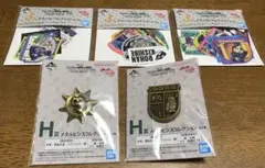 ジョジョの奇妙な冒険 メタルピンズコレクション　ステッカーコレクション　一番くじ