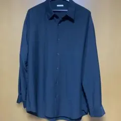 GU ブラック長袖シャツ M