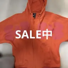 adidas marimekko コラボ パーカー M オレンジ