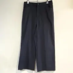 ネイビーワイドパンツ綿