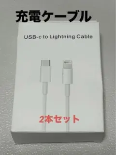 USB-C to Lightningケーブル iPhone ケーブル