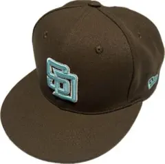 ニューエラ MLB サンディエゴ・パドレス キャップ 9FIFTY 茶