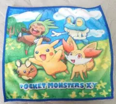 ポケットモンスター XY♡ハンカチ マイクロファイバー【約25cm】ハンドタオル