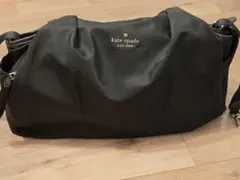 【超軽量】ケイト・スペード マザーバッグ トートバッグ 黒 ナイロン A4可