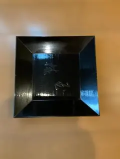 黒漆塗 四方盆 菓子器 茶道具 黒塗り 干菓子盆