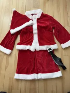 赤いサンタコスチューム 130サイズ