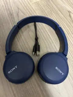 SONY WH-CH510 ワイヤレスヘッドホン ブルー USBケーブル付き
