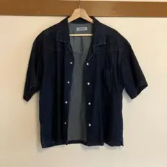 【新品未使用】ユナイテッドアローズ　インディゴデニムシャツ　L 定価13800円