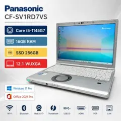 CF-SV1RD7VS Core i5-1145G7/16GB/SSD256GB - メルカリ