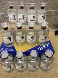 響ジャパニーズハーモーニー空瓶12本セット 響ジャパニーズハーモニー12本空ビン 空瓶のみ)響17年 12本セット