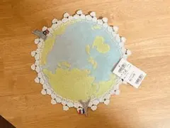 最終お値下げ【新品】近沢レース　ハンカチ（世界旅行）