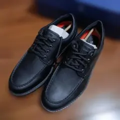 ROCKPORT メンズ レザーシューズ ブラック
