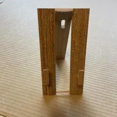 新品⭐︎ 宮脇　扇子飾り木製 扇子スタンド 折りたたみ式