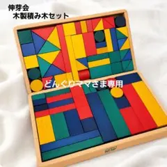 BørneLund 木製積み木セット カラー - メルカリ